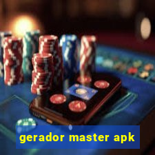 gerador master apk